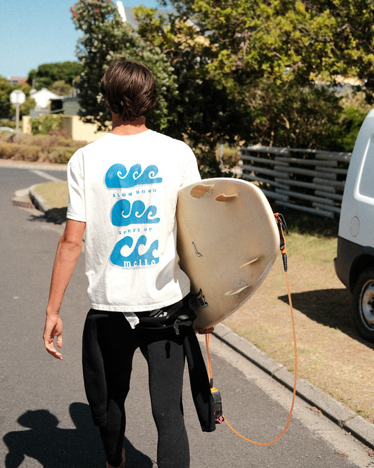 Slow Down, Surf's Up Tee